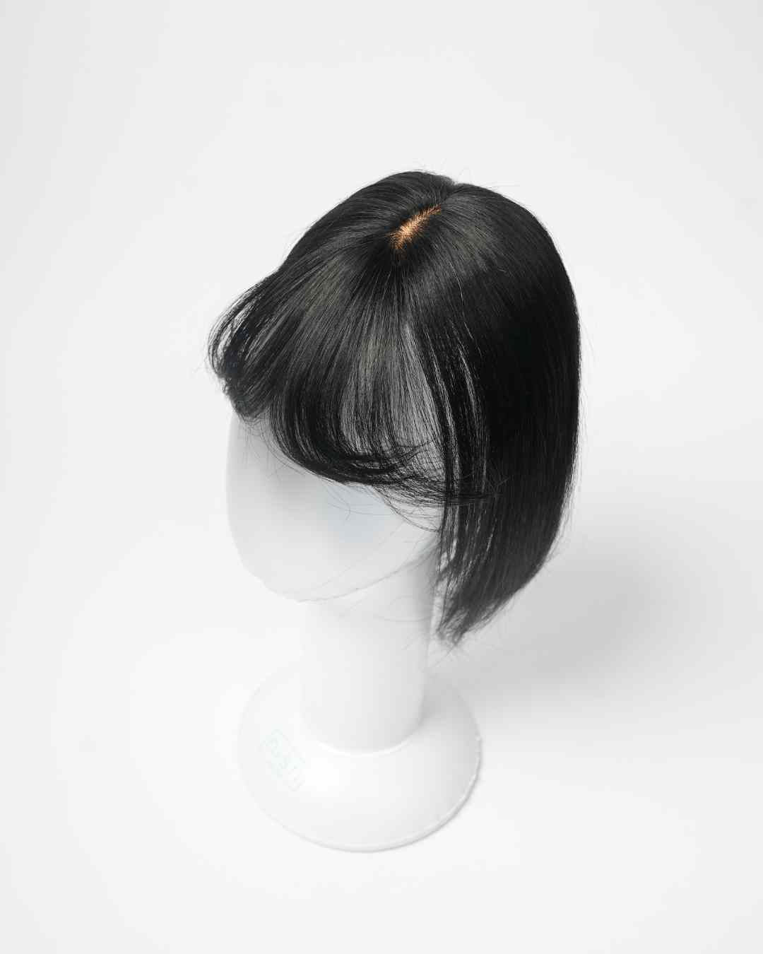 Bangs With Scalp Hair Topper – Silk Base - Paruls Ombre - Image 7