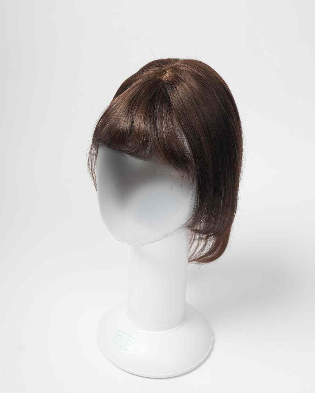 Bangs With Scalp Hair Topper – Silk Base - Paruls Ombre - Image 8