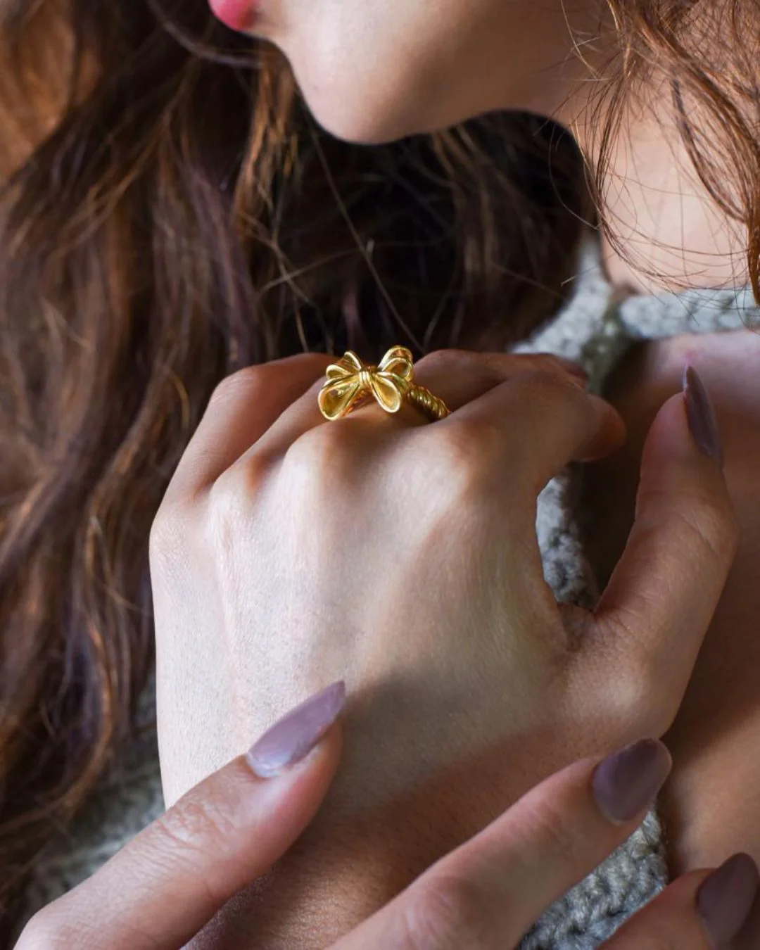 Blossom Bow Ring| Nish Hair X Evil Eye Jewel - Image 4