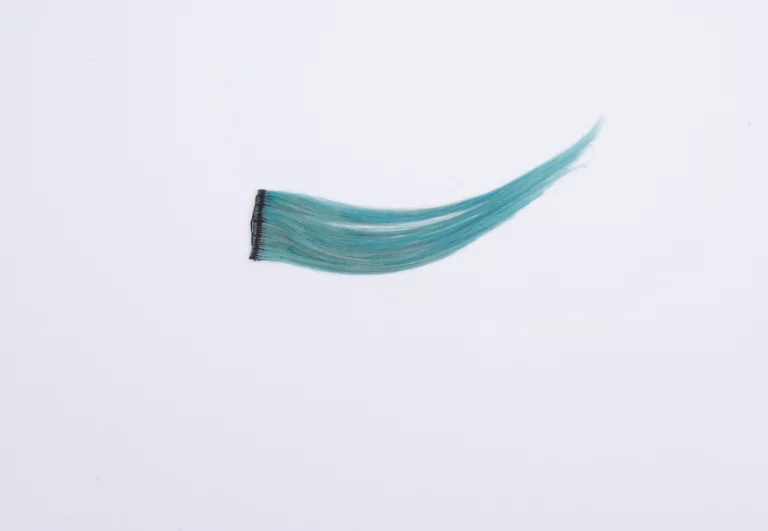 Dirty Blue – #Strandout- Coloured clip-In Hair| Nish Hair - Image 5