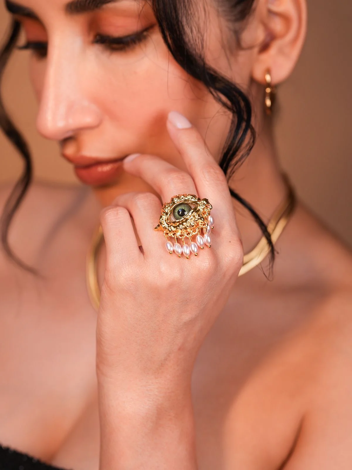 Eye of Desire Ring | Evil Eye Jewel - Image 3