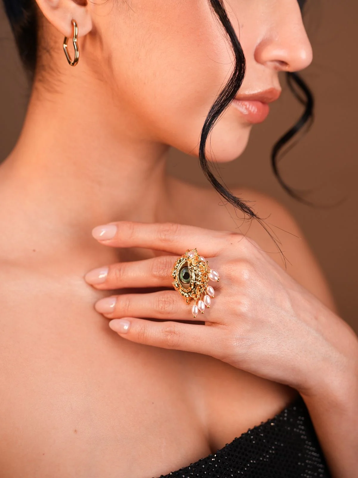 Eye of Desire Ring | Evil Eye Jewel - Image 6