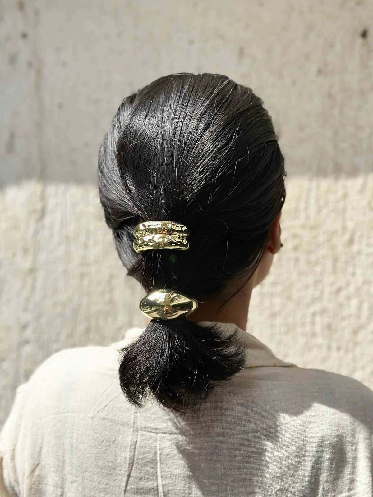 Metal Hair Ties - Set of 3 | Hair Jewellery | Nish Hair X Evil Eye Jewel - Image 7