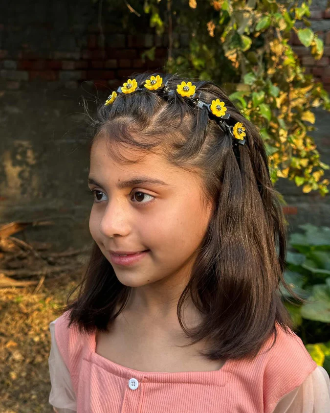 Hairband for Kids with Clips - Image 4