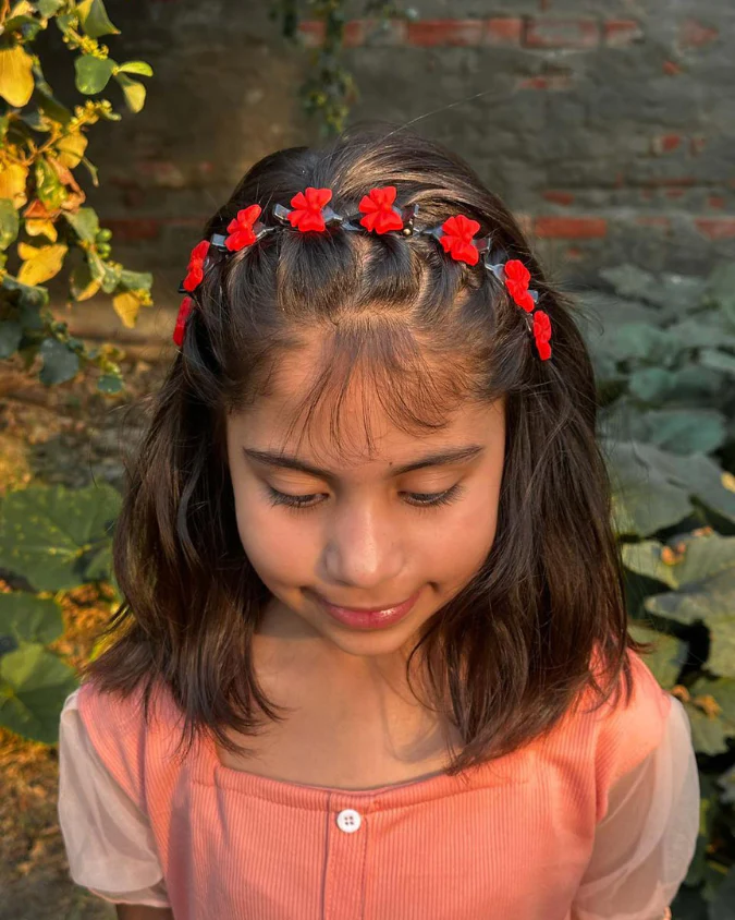 Hairband for Kids with Clips - Image 5