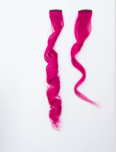Kinky Pinky – #Strandout- Coloured clip-In Hair - Image 4