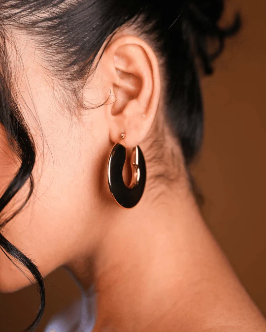 Kundal Hoops | Nish Hair X Evil Eye Jewel - Image 2