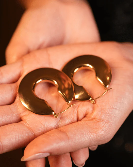 Kundal Hoops | Nish Hair X Evil Eye Jewel - Image 5