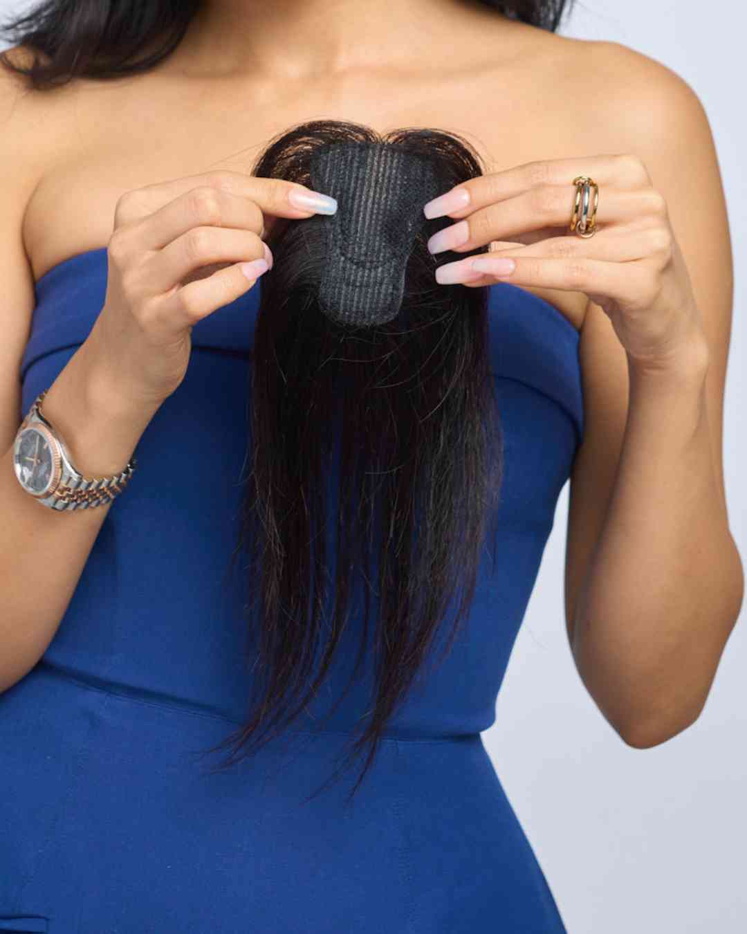 Magic Hair Topper – Clipless Scalp Coverage Solution - Image 5