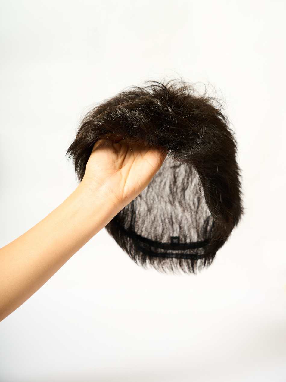Full Head Men Wig - Human Hair - Image 3