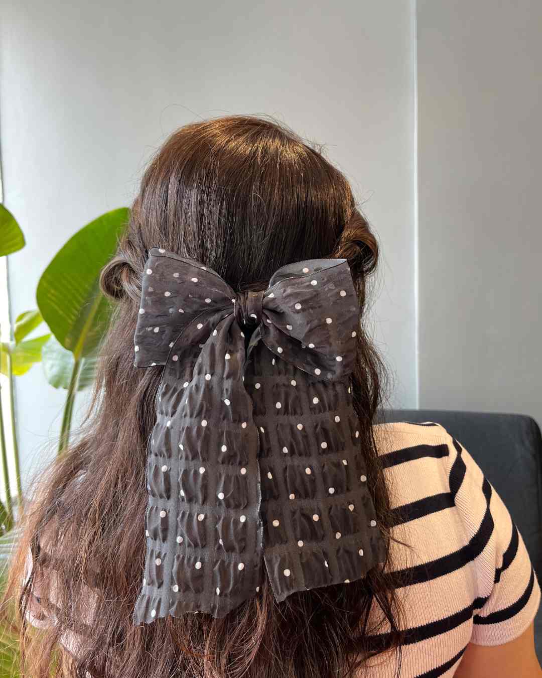 Picnic Polka Dots Bow | Nish Hair - Image 5