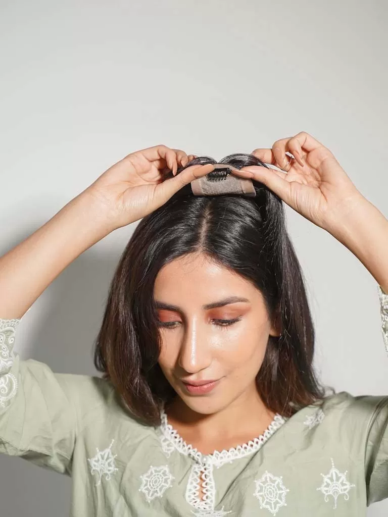 Scalp Topper -Indian Silk Base Hair Topper 2.5×3.5 - Image 3