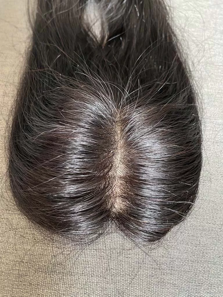 Scalp Topper -Indian Silk Base Hair Topper 2.5×3.5 - Image 5