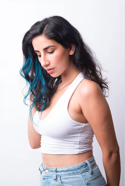 Teal Blue – #Strandout Coloured clip-In Hair| Nish Hair - Image 5