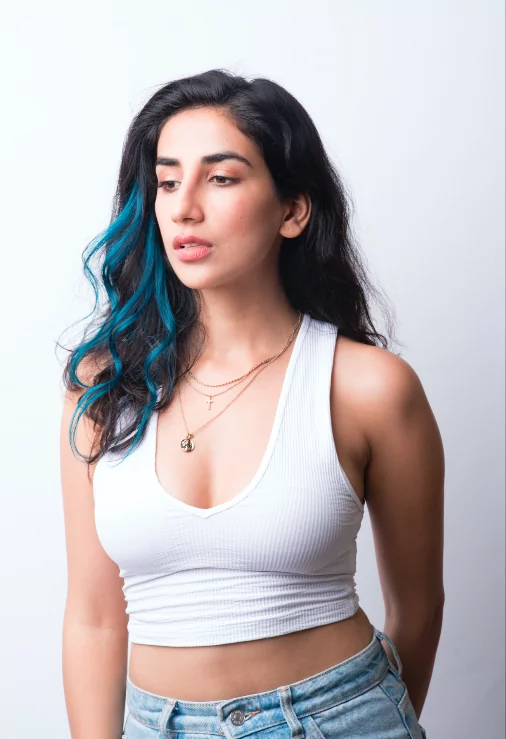 Teal Blue – #Strandout Coloured clip-In Hair| Nish Hair - Image 6